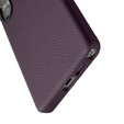 Pouzdro MELKCO pro Samsung Galaxy S25 Ultra, kožené, fialové