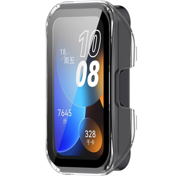 2w1 Etui + Szkło do Huawei Honor Band 6 / 7, Różowe