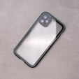 Pouzdro pro iPhone 11, Magnetic Dual Glass, zelené