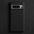 MELKCO pouzdro pro Google Pixel 8 Pro, kožené pro MagSafe, černé