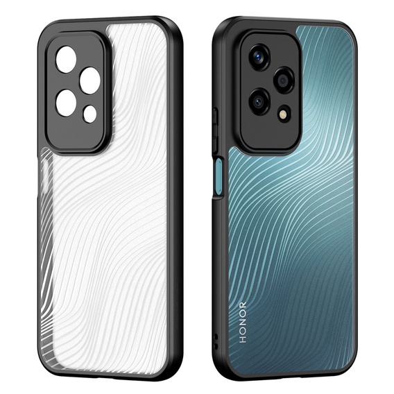 Pouzdro DuxDucis pro Honor 200 Lite, Aimo case, transparentní / černé