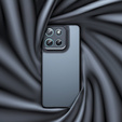 Pouzdro pro Xiaomi Redmi 15 5G / 4G, s ochranou fotoaparátu, průhledné s černými boky