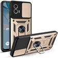 Pouzdro pro Motorola Moto G53 5G, CamShield Slide, zlaté