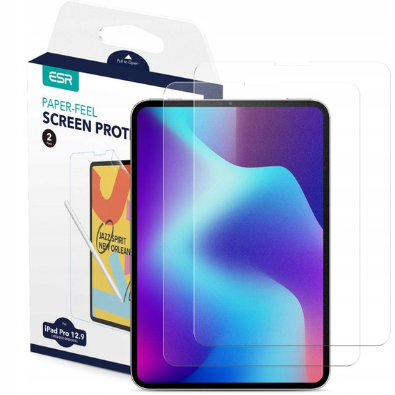 2x ESR Folia Ochronna Paper Feel do iPad Pro 11 2020/2021/2022 iPad Air 4/5 10.9 2020/2022