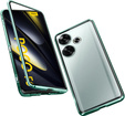 Pouzdro pro Xiaomi Poco F6, Frame Case, zelené