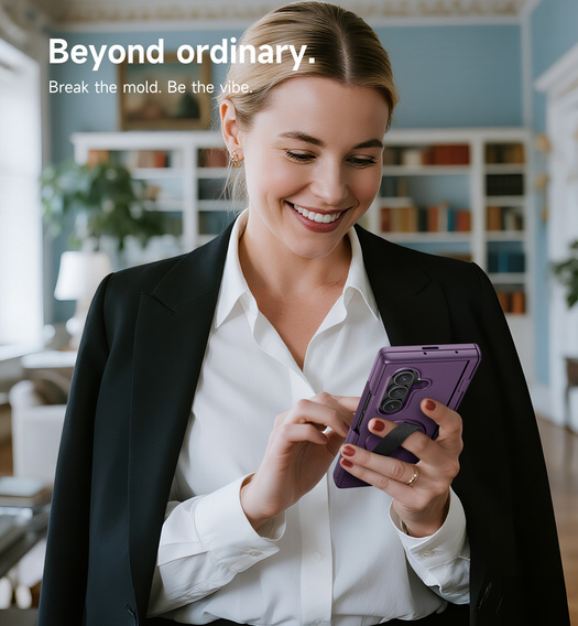 Pouzdro Suritch s 360° stojánkem a integrovaným krytem displeje pro Samsung Galaxy Z Fold7