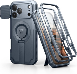 Pancéřové pouzdro Dexnor se stojánkem a spouští fotoaparátu, pro MagSafe pro iPhone 17 Pro