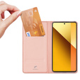 Pouzdro Dux Ducis pro Xiaomi Redmi Note 13 5G, Skinpro, růžové rose gold