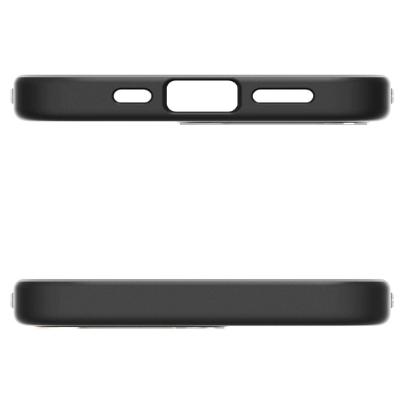 Pouzdro Spigen pro iPhone 16E, Enzo Aramid MagSafe, karbonově černé + 9H tvrzené sklo