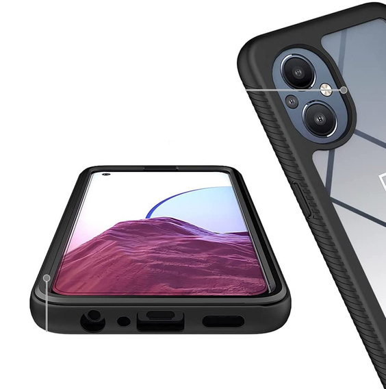 Pouzdro pro Oppo Reno7 Lite, Shockproof, s fólií, modré