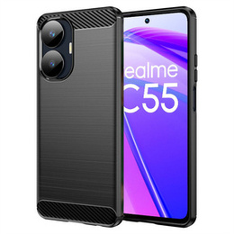 Pouzdro pro Realme C55, Carbon, černé