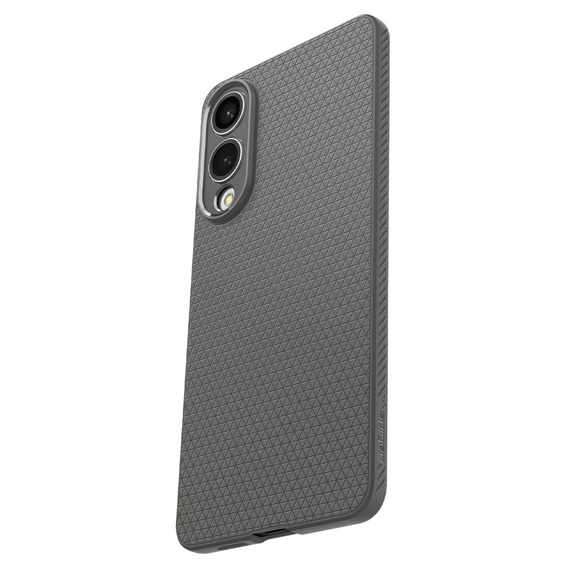 Pouzdro Spigen pro Samsung Galaxy S25, Liquid Air, černé + 9H tvrzené sklo