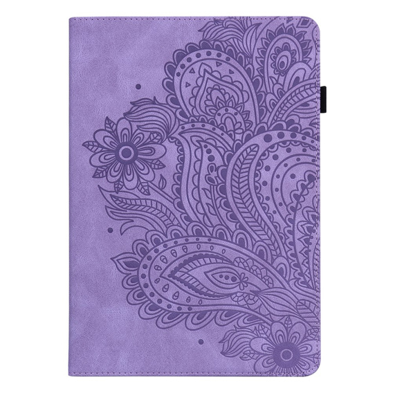 Pouzdro s klopou pro Xiaomi Redmi Pad SE 11", flower, fialové