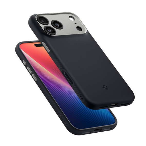 Spigen pouzdro pro iPhone 17 Pro, Nano Pop Mag MagSafe, Black Sesame