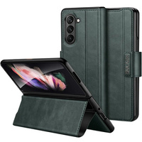 Klopové pouzdro pro Samsung Galaxy Z Fold5 5G, Wallet, námořnicky modré