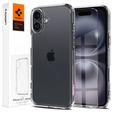 Pouzdro Spigen pro iPhone 16 Plus, Ultra Hybrid, průhledné + 9H tvrzené sklo