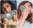 Pouzdro s rámečkem pro iPhone 15 Pro Max, pro MagSafe, zelené
