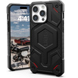 Pouzdro Urban Armor Gear pro iPhone 15 Pro Max, Monarch Pro Kevlar MagSafe, černé