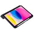 Pouzdro pro iPad 10.9" 2022 (10 gen.), Origami, černé