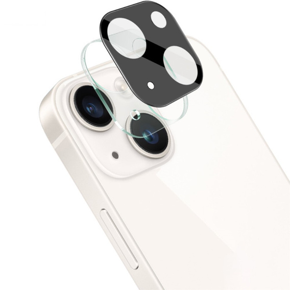 IMAK Camera Glass pro iPhone 14 / 14 Plus, černé