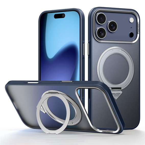 SULADA Magnetic Matte - pouzdro MagSafe se stojánkem pro iPhone 17 Pro