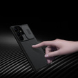 Pouzdro pro Samsung Galaxy S23 Ultra, obrněné Nillkin, CamShield Pro, černé