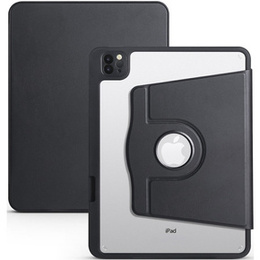 Pouzdro pro iPad Pro 11" 2022/2021/2020 (4/3/2 gen.), s prostorem pro stylus, otočné o 360°, černé
