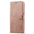Klopové pouzdro pro Oppo A17, LC.IMEEKE, růžové rose gold