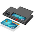 Pouzdro pro Samsung Galaxy Note 10+ Plus, Sliding Card Holder, černé