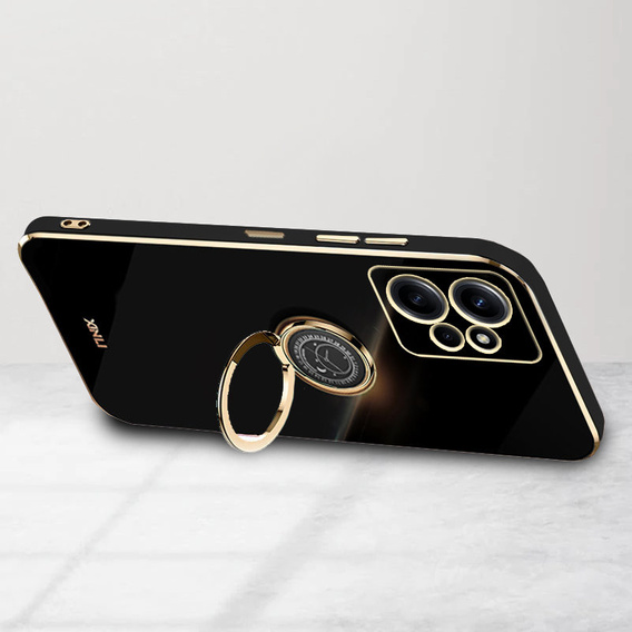 Pouzdro pro Xiaomi Redmi Note 12 4G, Electro Ring, černé