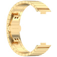 Ocelový náramek pro Huawei Watch Fit 4 / 4 Pro / 3, zlatý