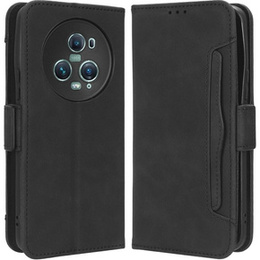 Klopové pouzdro pro Honor Magic 5 Pro 5G, Card Slot, černé