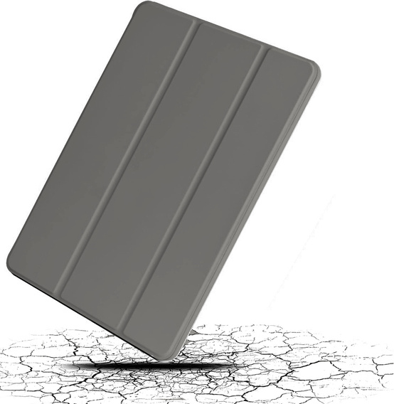 Pouzdro pro iPad 10.9 2022 10 Gen, Smart Pencil, se slotem na stylus, šedé