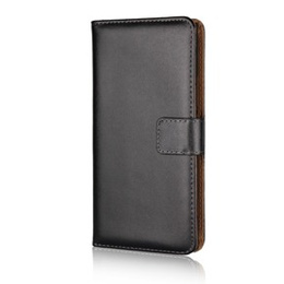 Klopové pouzdro pro Sony Xperia XZ1, Leather Flexi Book, černé