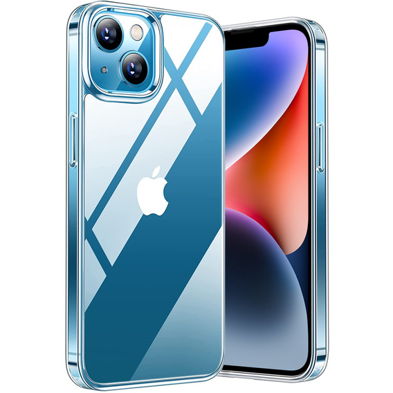 Pouzdro pro iPhone 14 Plus, Premium Armor Slim, průhledné