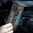 Pouzdro pro Xiaomi Redmi Note 11 / 11S, Armor Kickstand, moro zelené
