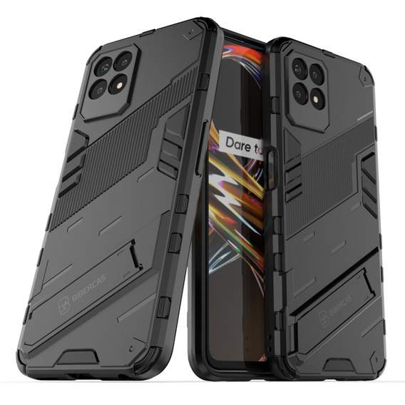 Pouzdro pro Realme 8i, Military kickstand, modré