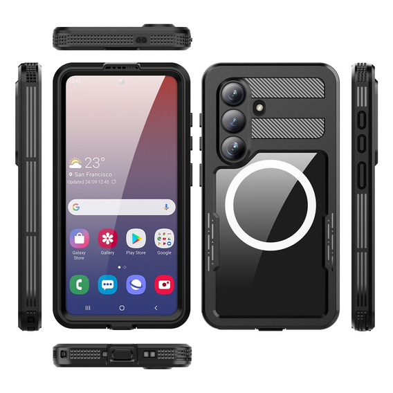 Vodotěsné pouzdro REDPEPPER pro Samsung Galaxy S26, černé