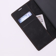 Pouzdro pro Oppo A78 5G, ERBORD Vintage peněženka s klopou, černé