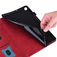 Pouzdro pro Lenovo Tab M11, Classic, s prostorem pro stylus, červené
