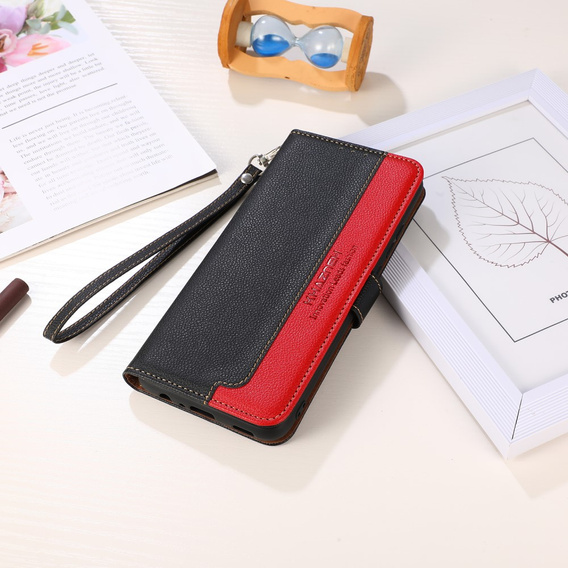 Klopové pouzdro pro OnePlus 11 5G, KHAZNEH RFID, Dual Color, černé