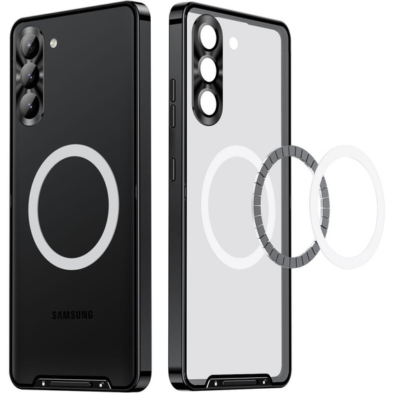 Ochranné pouzdro na fotoaparát pro Samsung Galaxy S23 Plus, CamShield MagSafe, transparentní / černé