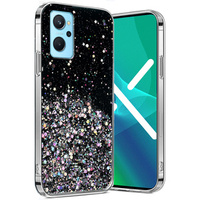 Pouzdro pro Realme 9i / Oppo A96, Glittery, černé