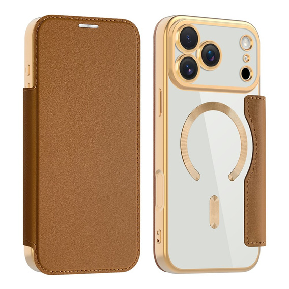Peněženkové flipové pouzdro MagSafe RFID s ochranou fotoaparátu pro iPhone 17 Pro Max