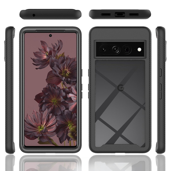 Pouzdro pro Google Pixel 8 Pro, Shockproof, s fólií, černé