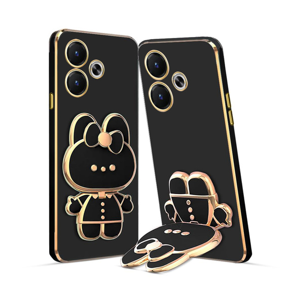 Pouzdro pro Xiaomi Redmi 13, Bunny, černé