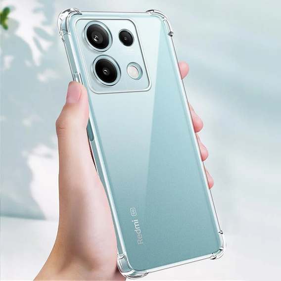 Pouzdro pro Xiaomi Redmi Note 13 5G, Dropproof, průhledné