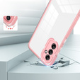 Pouzdro pro Samsung Galaxy A14 5G, Fusion Hybrid, transparentní / růžové