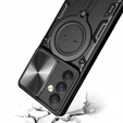 Pancéřové pouzdro pro Samsung Galaxy A54 5G, CamShield Slide, černé