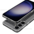 Pouzdro pro Samsung Galaxy S24+ Plus, Fusion Hybrid, s ochranou fotoaparátu, průhledné